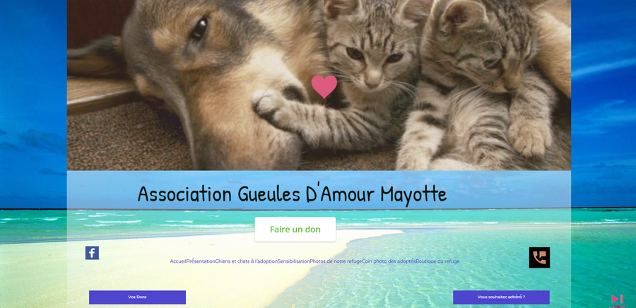 exemple site internet association gueules d_amour mayotte